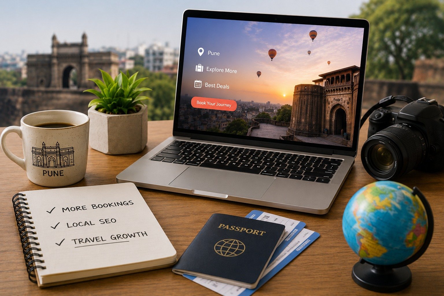 Travel agency SEO in Calgary improving online visibility and increasing travel bookings through digital marketing